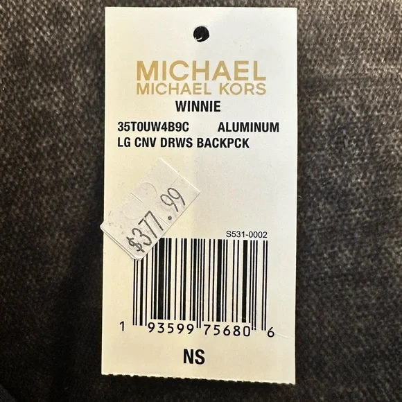 New Michael Kors Quilted Backpack in Cream (never worn/brand new) - Picture 7 of 7